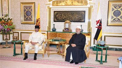 شيخ الأزهر وسلطان بروناي يتفقان على 4 قرارات