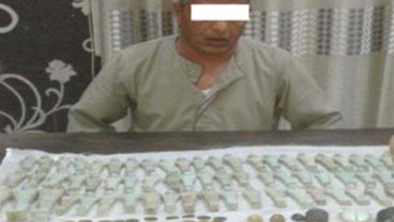 شرطة الآثار تضبط