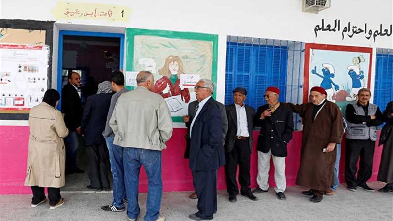 اغلاق مراكز الاقتراع