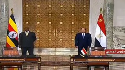 الرئيس السيسي ونظيره الأوغندي يشهدان توقيع عدد من الاتفاقيات بين البلدين