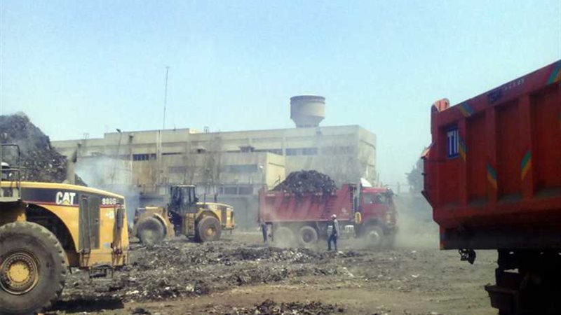 رفع 200 ألف طن مخلفات