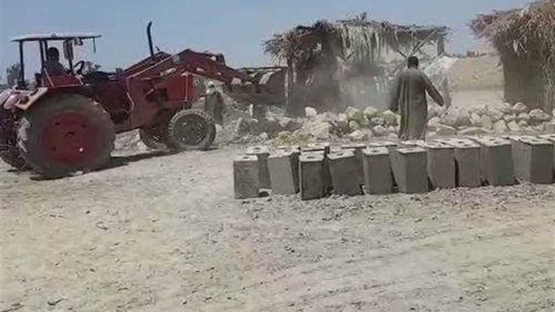 إزالة تعديات الأرض