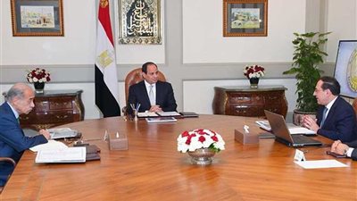 السيسي يطالب بالإسراع في توصيل 