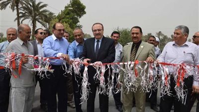 محافظ بني سويف يفتتح مشروعات بتكلفة 72 مليون جنيه