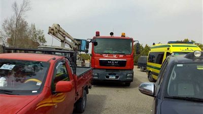 إصابة 3 أشخاص بحادث اصطدام قطار بـسيارة في البحيرة