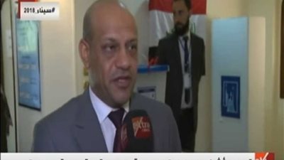 مدير مكتب الانتخابات العراقية: نشكر السلطات المصرية على تسهيلاتها للناخبين (فيديو)