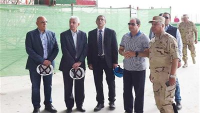 المتحدث الرئاسي ينشر لقطات حية من تفقد السيسي الأعمال الإنشائية بالعاصمة الجديدة