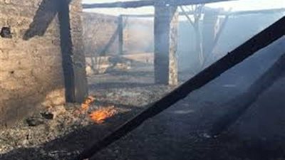 السيطرة على حريق التهم 3 منازل وحظيرة مواشي بأسوان