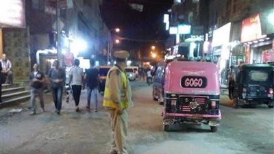 بالصور.. المرور يستجيب لشكاوى الأهالي بأبو زعبل