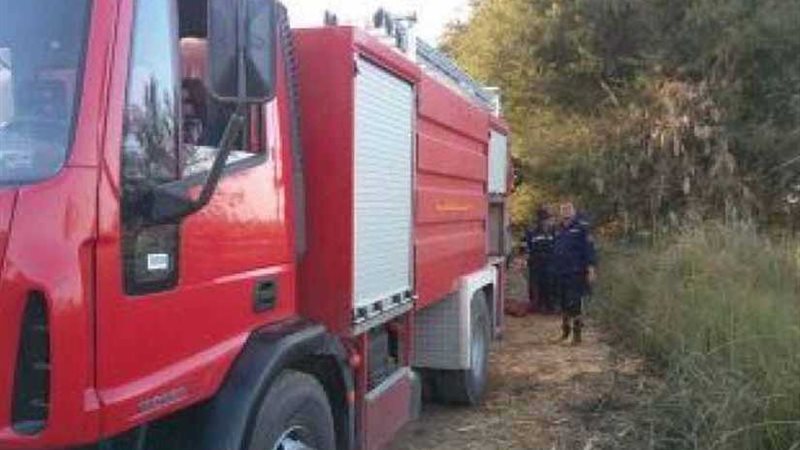 اندلاع حريقين بقريتي