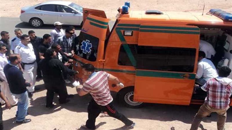 إصابة ضابط ومجندين