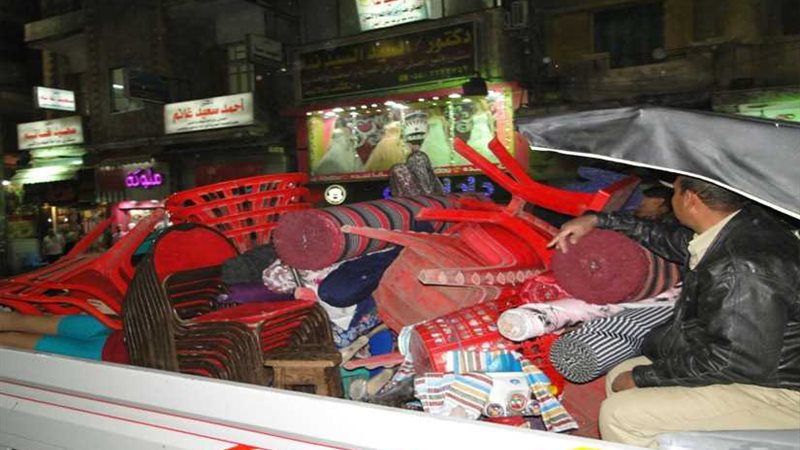 رفع وإزالة 525 إشغال