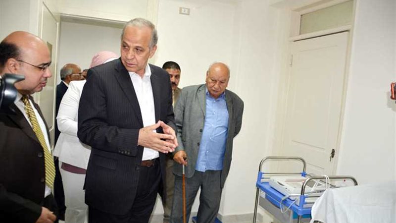 محافظ القليوبية يتفقد