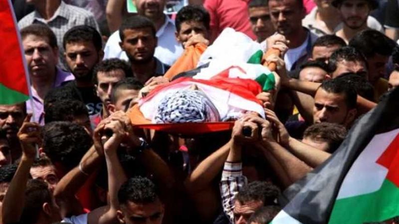 استشهاد طفل فلسطيني