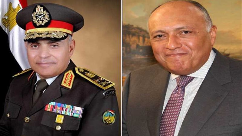 وزيرا الدفاع والخارجية