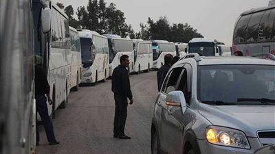 مغادرة 1500 من المسلحين وعائلاتهم ريفي حمص وحماة