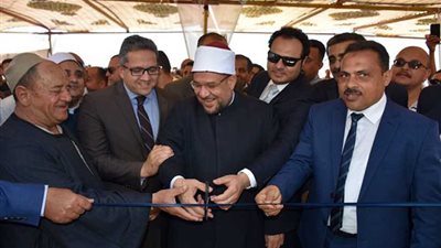 تفاصيل زيارة وزيري الأوقاف والآثار لمدينة رشيد.. (صور)‎