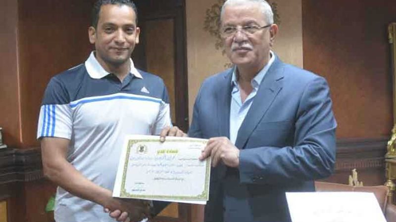 المنيا تكرم لاعبي