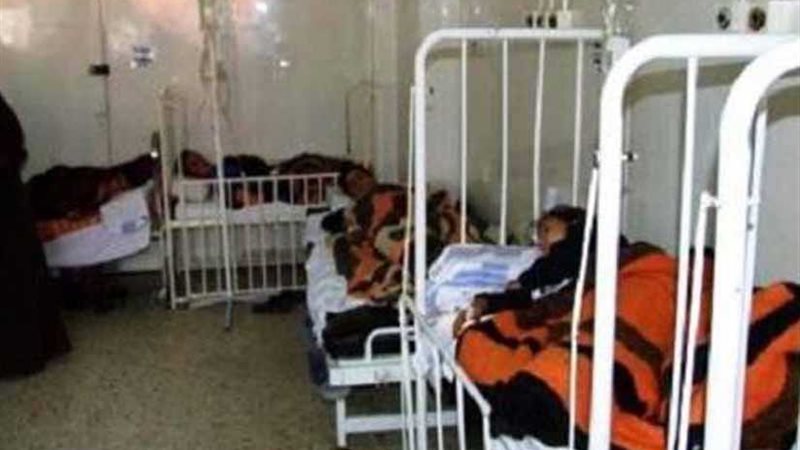 إصابة ٨ أشخاص بالتسمم