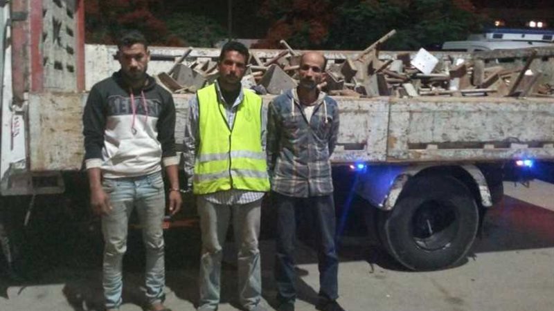 ضبط عصابة سرقة الفواصل