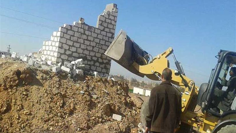 إزالة 46 حالة تعدٍ