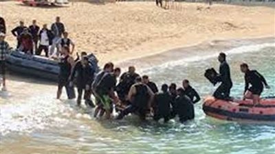 انتشال جثة غريق بشاطئ أبو هيف