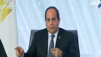 السيسي رد على سؤال مواطن : 