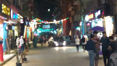 بالصور.. المنايفة علقوا زينة رمضان