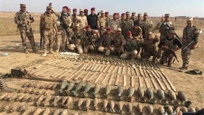 القوات العراقية تعثر على أسلحة ومتفجرات في ديالي