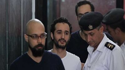 إعادة محاكمة دومة بأحداث مجلس الوزراء‎