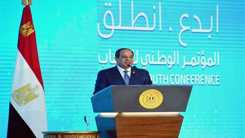 رسائل السيسى بجلسة