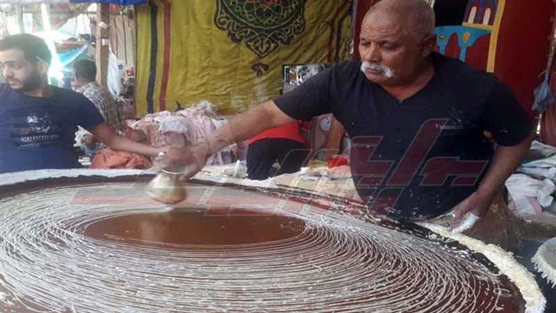 أقدم بائع كنافة بالقليوبية: