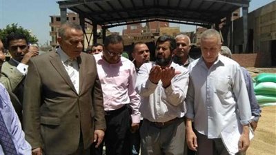 محافظ الجيزة: توريد 113 ألف طن قمح