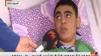 مصابو غزة يشكرون الرئيس السيسي بعد تلقيهم العلاج في مصر (فيديو)