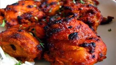 طبق الفراخ المشوية المتبلة 