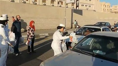مديريات الأمن توزع سلعًا على المواطنين في رمضان