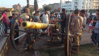 مدفع رمضان بني سويف الأقدم في التاريخ