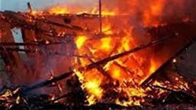 السيطرة على حريق بأرض مزروعة قمحا بالبحيرة