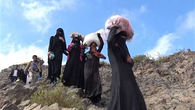 تقرير حقوقي يمني: ميليشيات الحوثي تهجر 44 أسرة قسريًا بمحافظة تعز الشهر الماضي