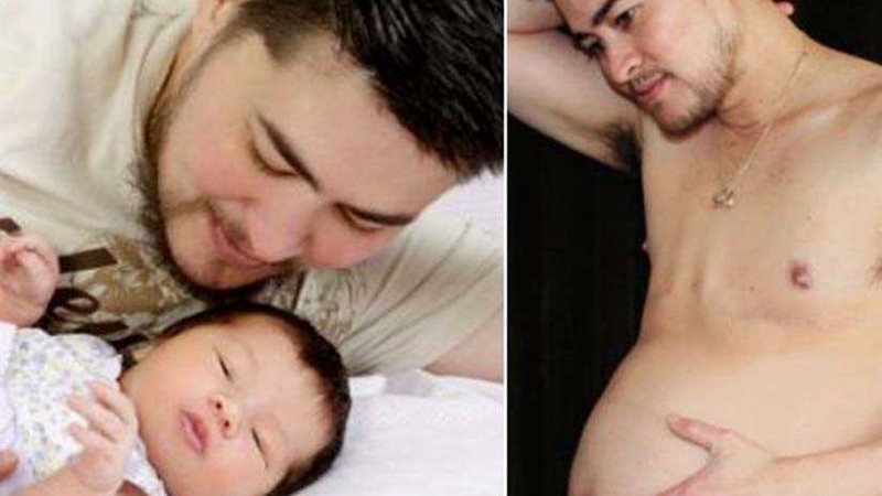 رجال حملوا في بطونهم