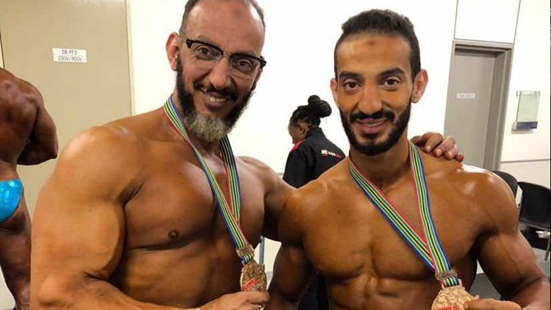 مصري ونجله يفوزان