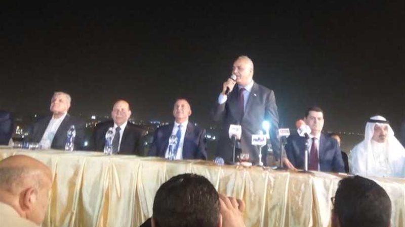 بدء حفل الافطار السنوى