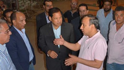 محافظ الغربية يتابع تطوير كورنيش الاستاد