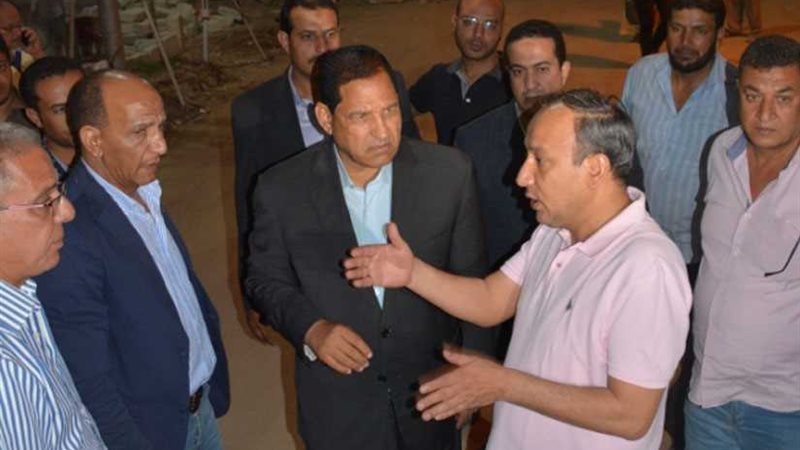 محافظ الغربية يتابع