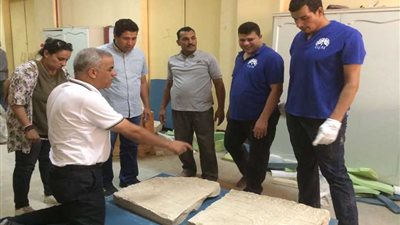 المتحف المصري الكبير يستقبل ١١٦ قطعة أثرية من سقارة