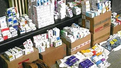 ضبط أدوية ومنشطات جنسية مجهولة المصدر بعابدين