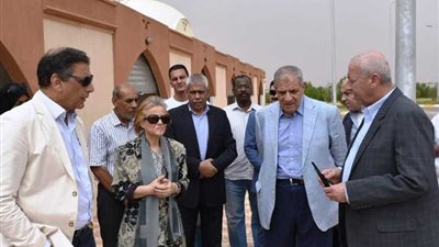 لجنة تنمية جنوب الوادي برئاسة محلب تتفقد المشروعات التنموية والخدمية بأسوان