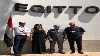 القنصل العام في ميلانو يفتتح الجناح المصري في بينالي فينسيا