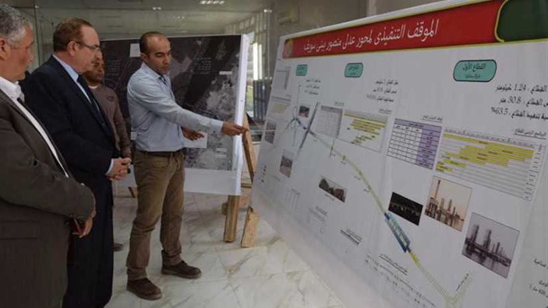 إنجاز 60% من محور