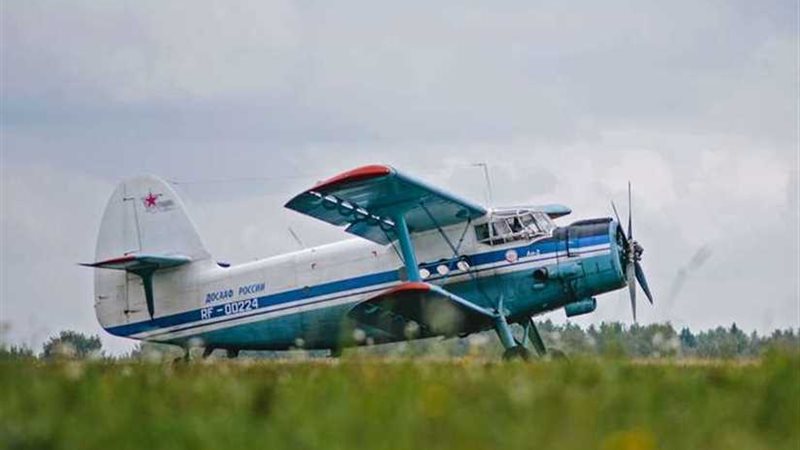 مصرع شخص بتحطم طائرة